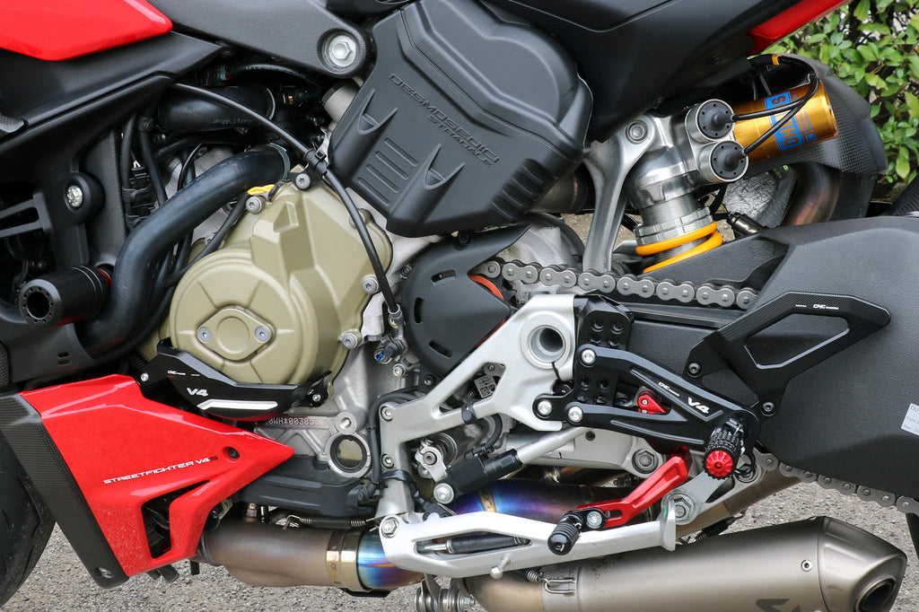 CNC Racing Adjustable rearsets Ducati Streetfighter V4 - CNC Racing image 5