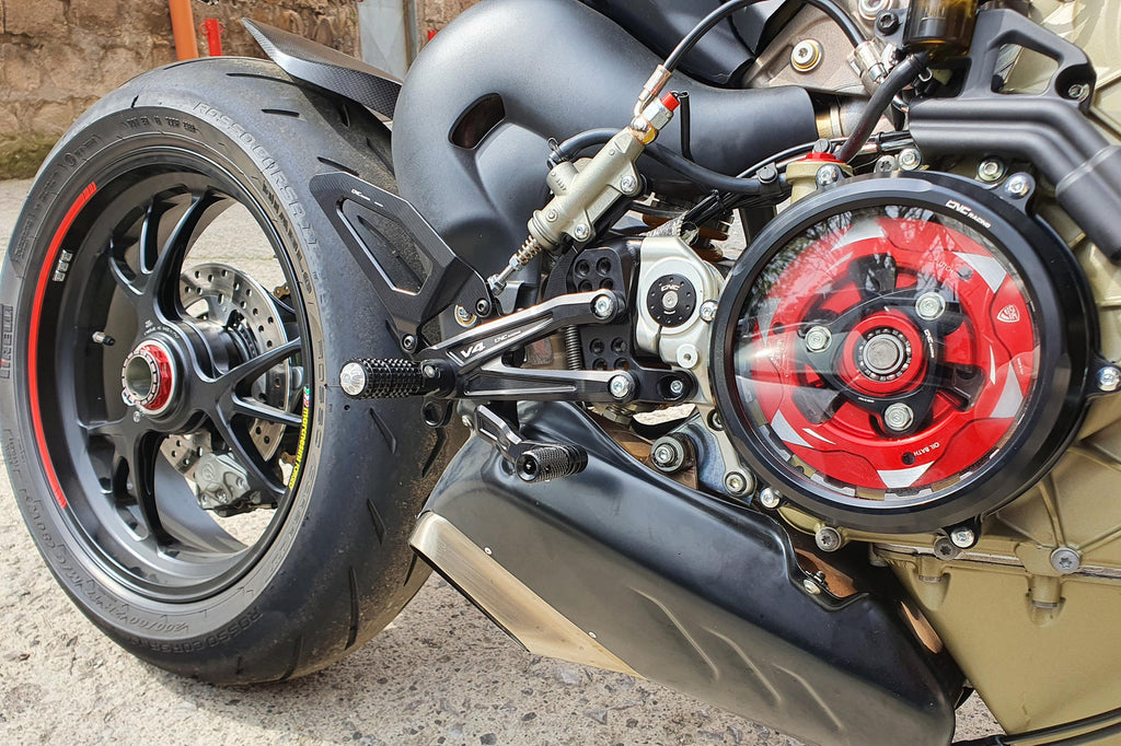 CNC Racing Adjustable rearsets Ducati Streetfighter V4 - CNC Racing image 3