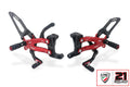 CNC Racing Adjustable rearsets Ducati Streetfighter V4 – Troy Bayliss Limited Edition - CNC Racing