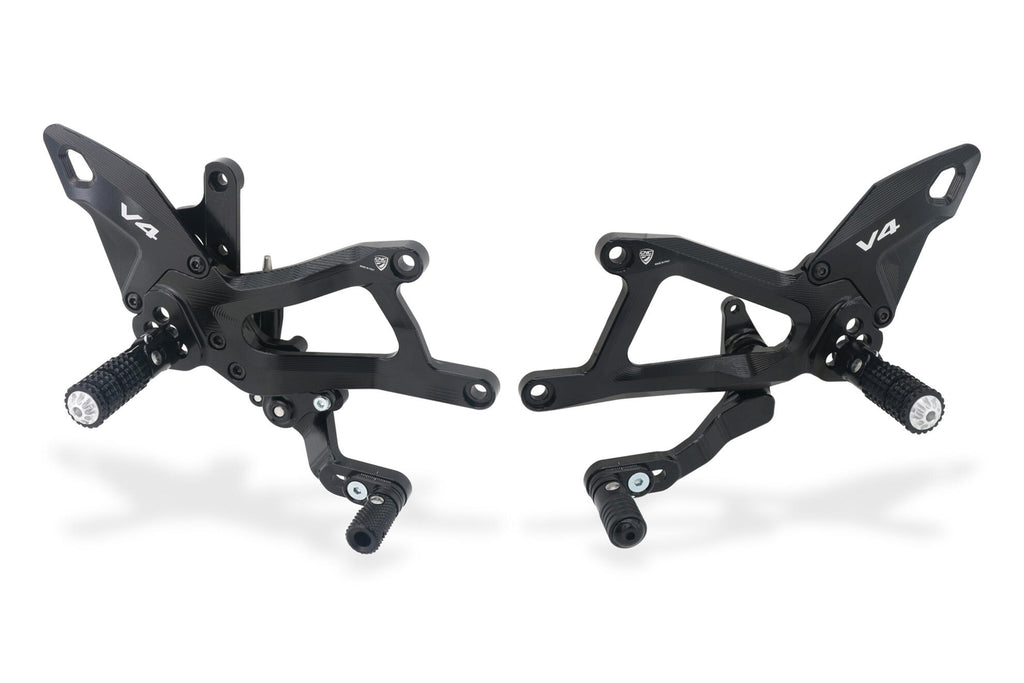 CNC Racing Adjustable rearsets Ducati Panigale V4