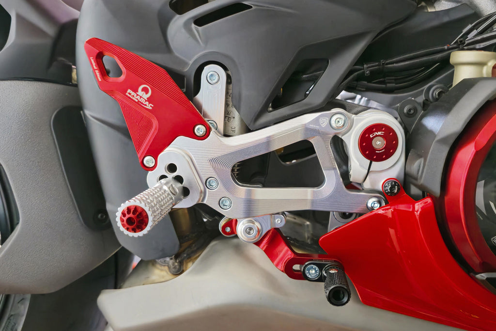 CNC Racing Adjustable rearsets Ducati Panigale V4 – Pramac Racing Limited Edition - CNC Racing image 5