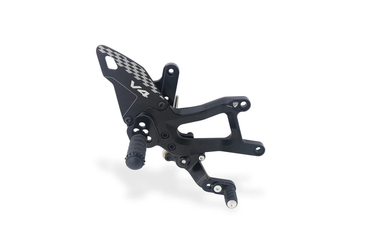 CNC Racing Adjustable Rear Sets for Ducati Panigale V4 – Easy Edition - CNC Racing image 2