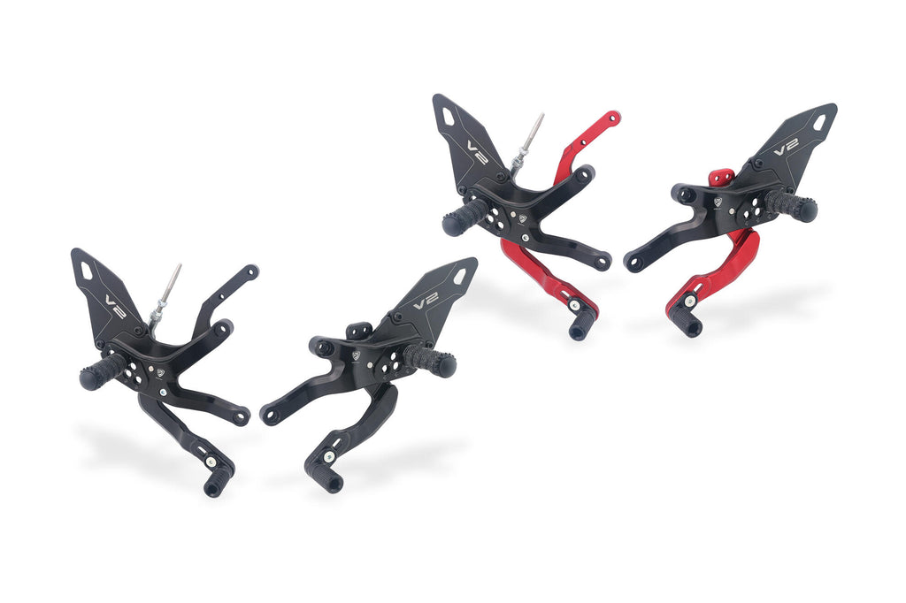 CNC Racing Adjustable Rearsets for Ducati Panigale V2 MY2025 - CNC Racing