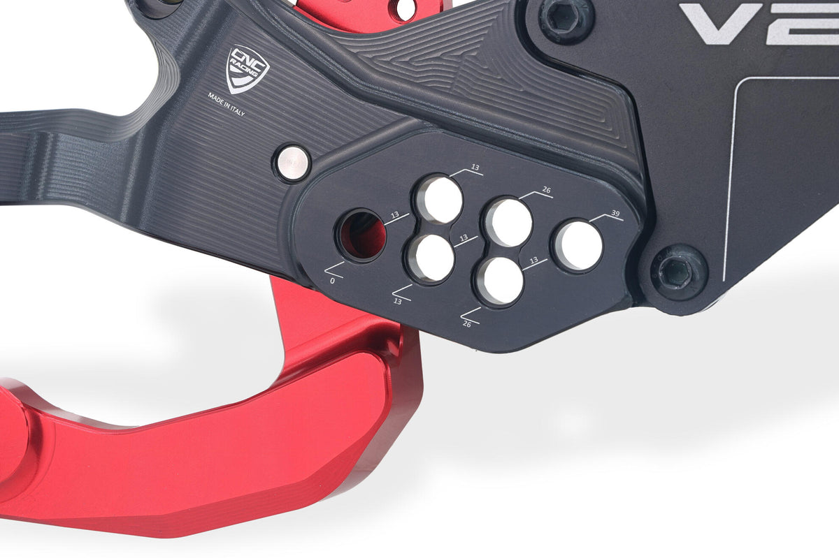 CNC Racing Adjustable Rearsets for Ducati Panigale V2 MY2025 - CNC Racing image 6