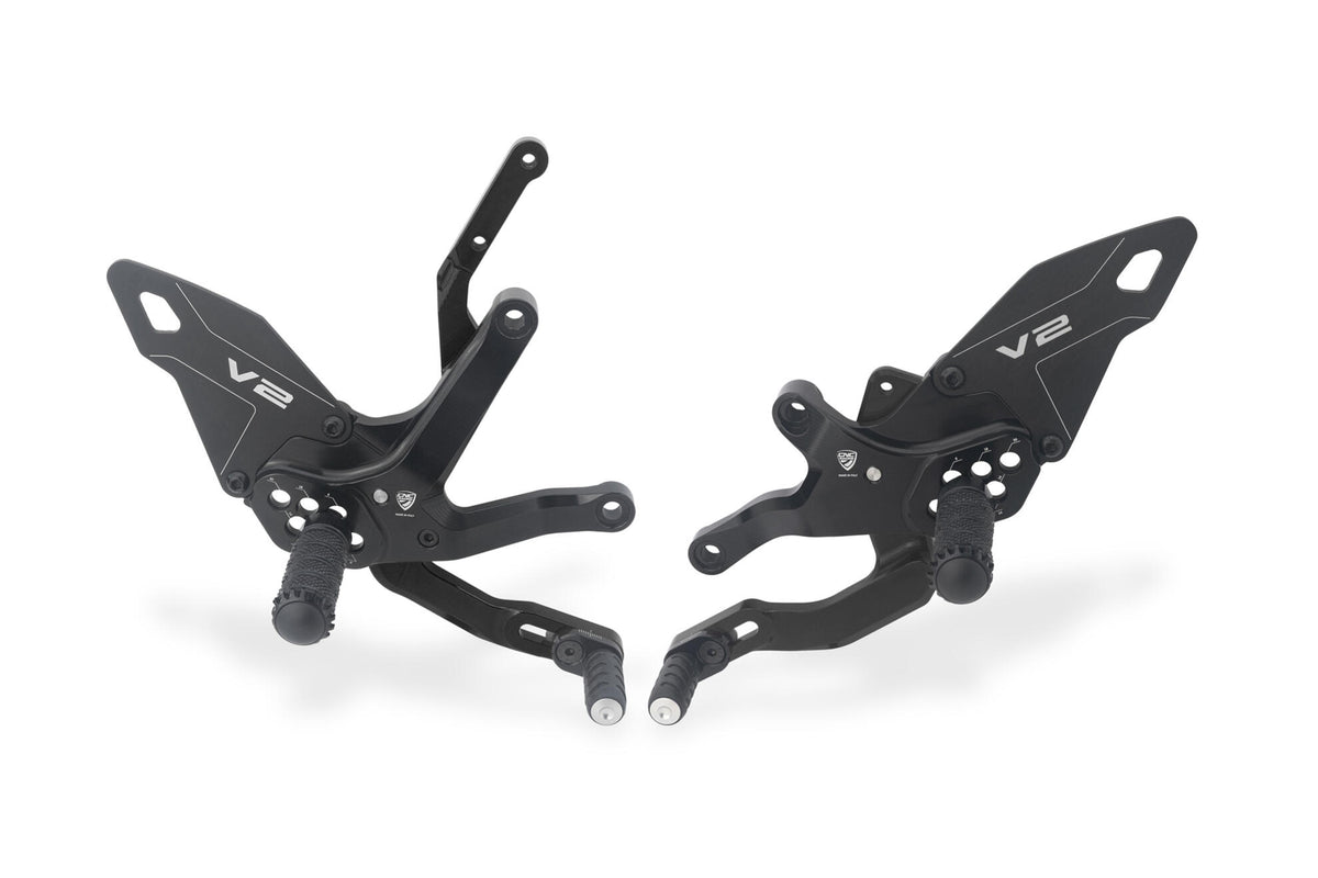 CNC Racing Adjustable Rearsets for Ducati Streetfighter V2 MY2025