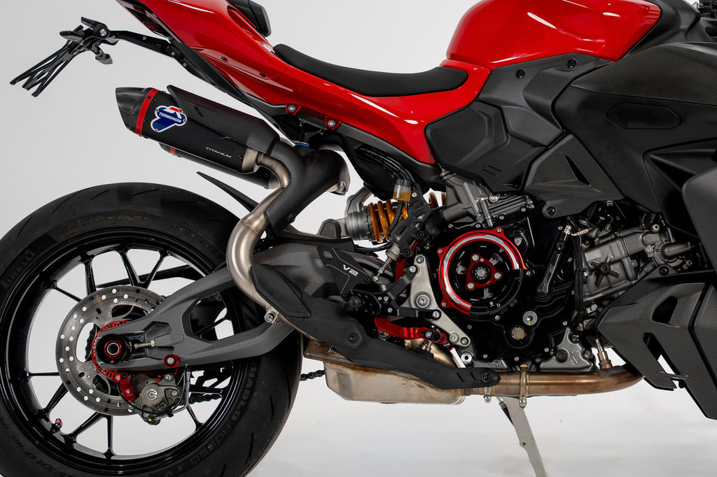 CNC Racing Adjustable Rearsets for Ducati Streetfighter V2 MY2025 - CNC Racing image 2