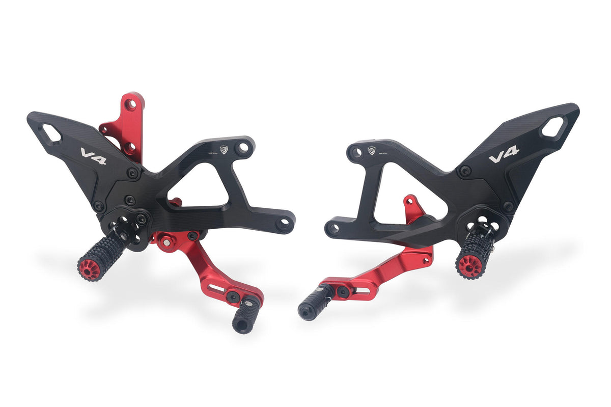 CNC Racing Adjustable Rearsets for Ducati Streetfighter V4 MY2025