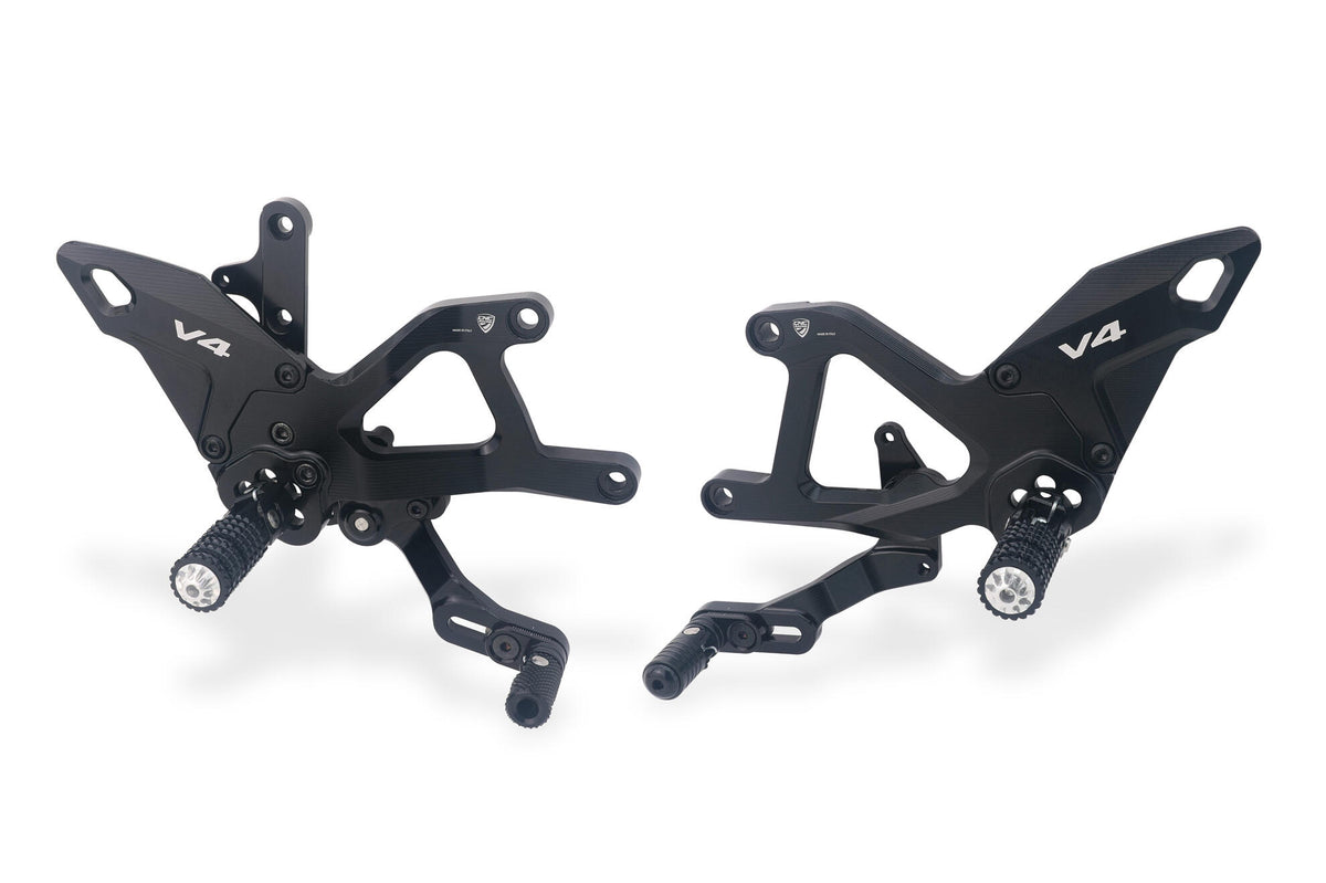 CNC Racing Adjustable Rearsets for Ducati Streetfighter V4 MY2025