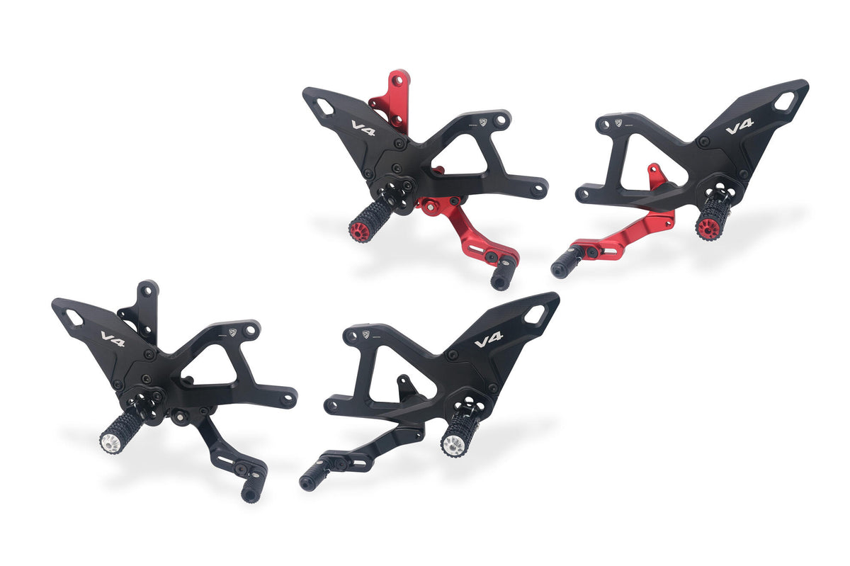 CNC Racing Adjustable Rearsets for Ducati Streetfighter V4 MY2025 - CNC Racing