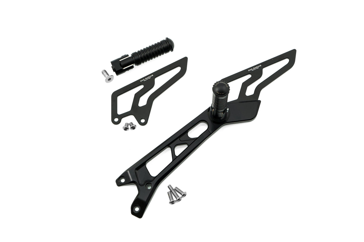 CNC Racing Adjustable Rear Sets Passenger for Ducati Hypermotard 821/939 - CNC Racing