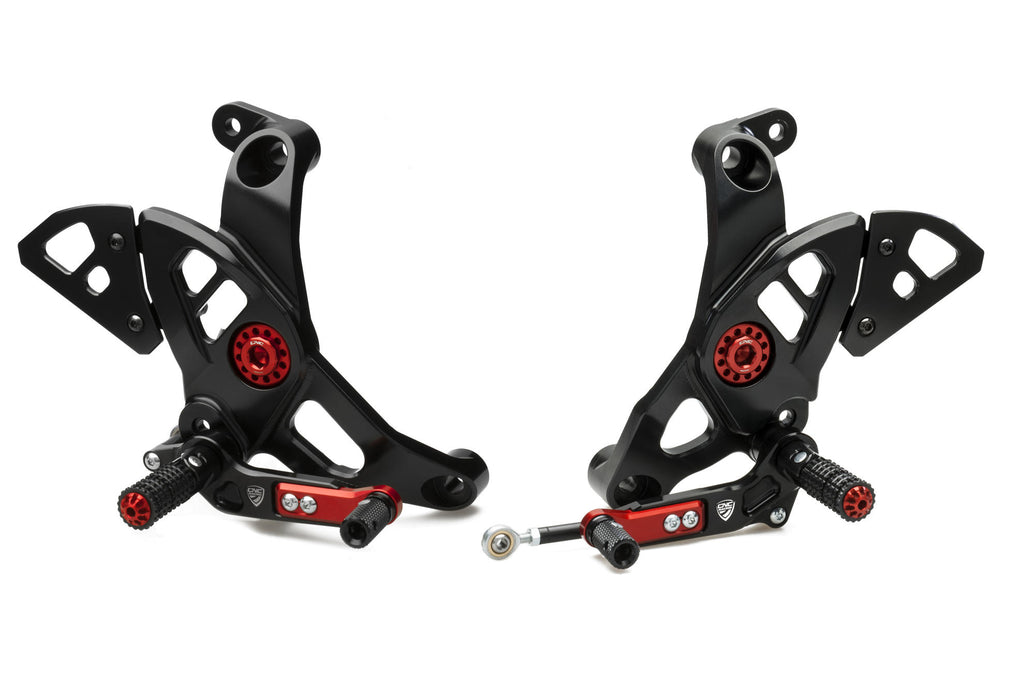 CNC Racing Adjustable Rear Sets for Ducati - CNC Racing