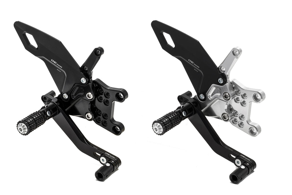 CNC Racing Rear Sets Adjustable for Aprilia RSV4 – Tuono - CNC Racing