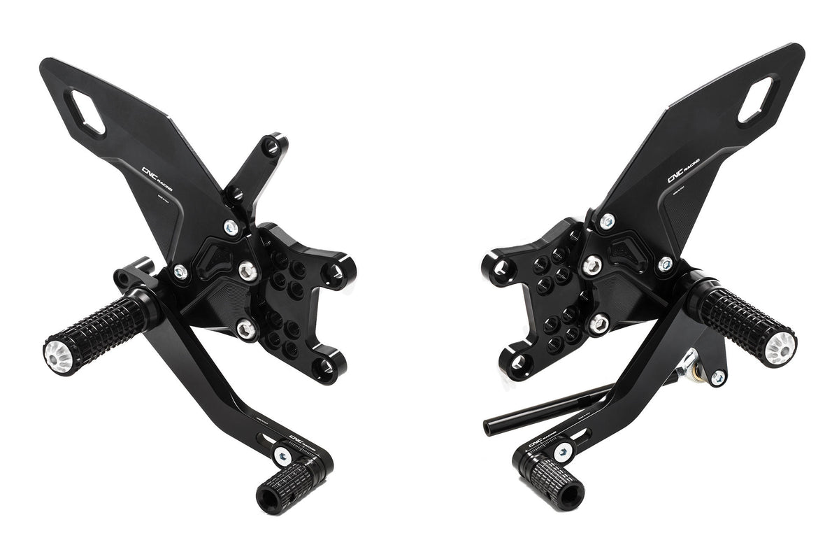 CNC Racing Rear Sets Adjustable Easy for Aprilia RSV4 – Tuono - CNC Racing image 2