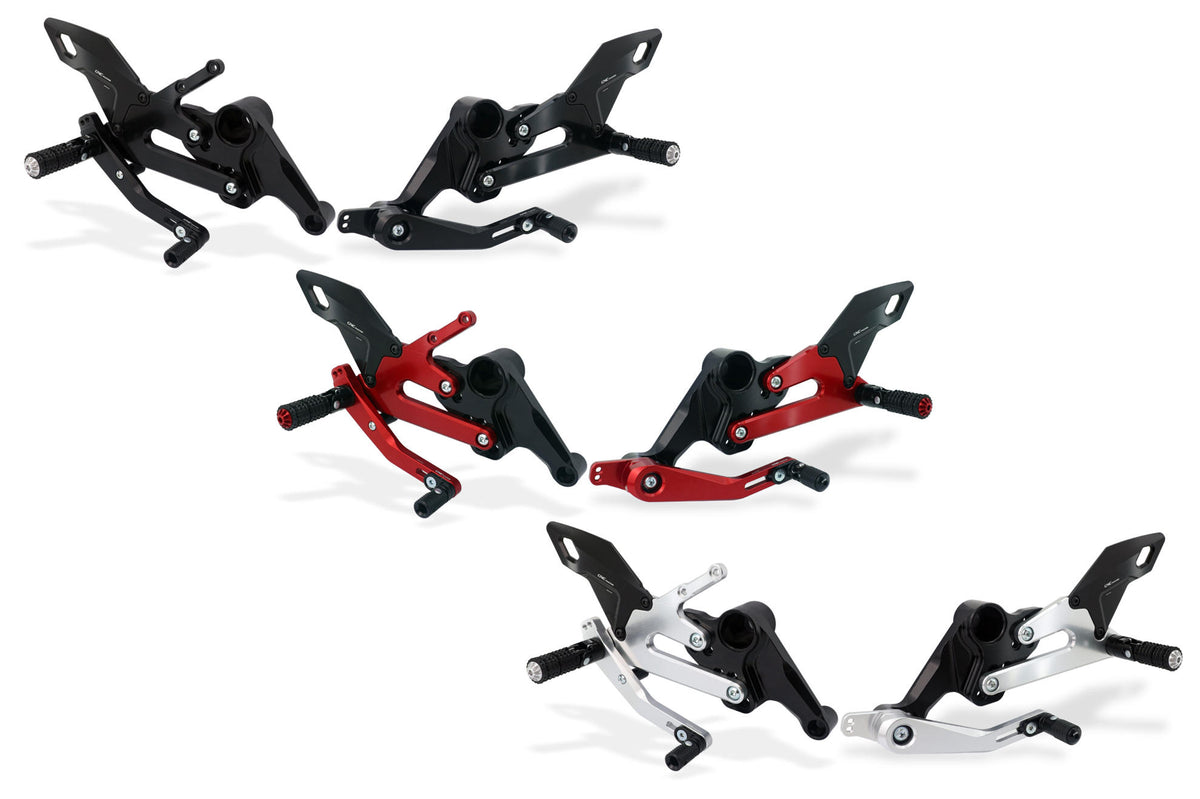 CNC Racing Adjustable Rear Sets for Aprilia RS 660 – Tuono 660 - CNC Racing