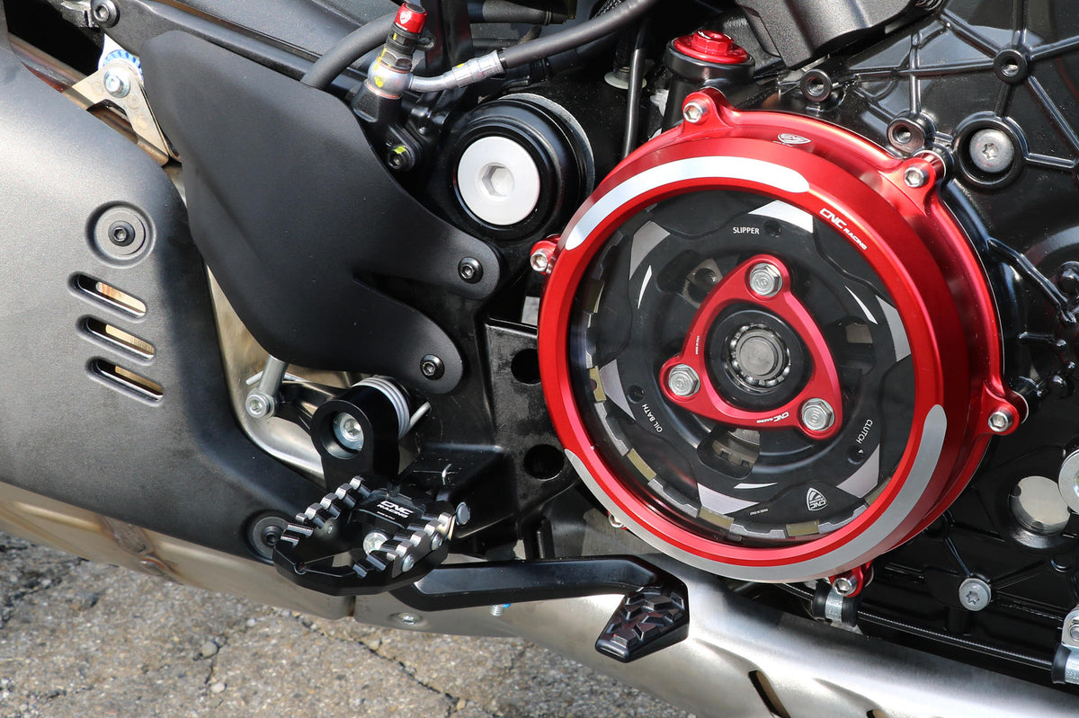 CNC Racing Footpegs Kit Touring Driver – Adapters for Ducati Diavel - CNC Racing image 2