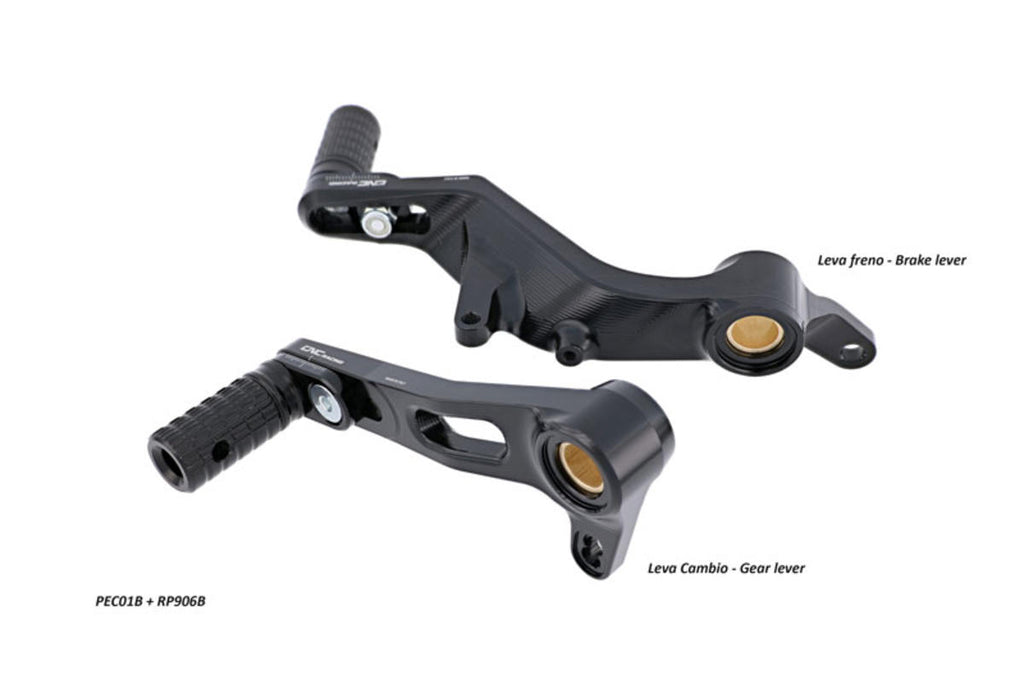 CNC Racing Gear/Rear Brake Levers Kit for Ducati – Slide - CNC Racing image 2