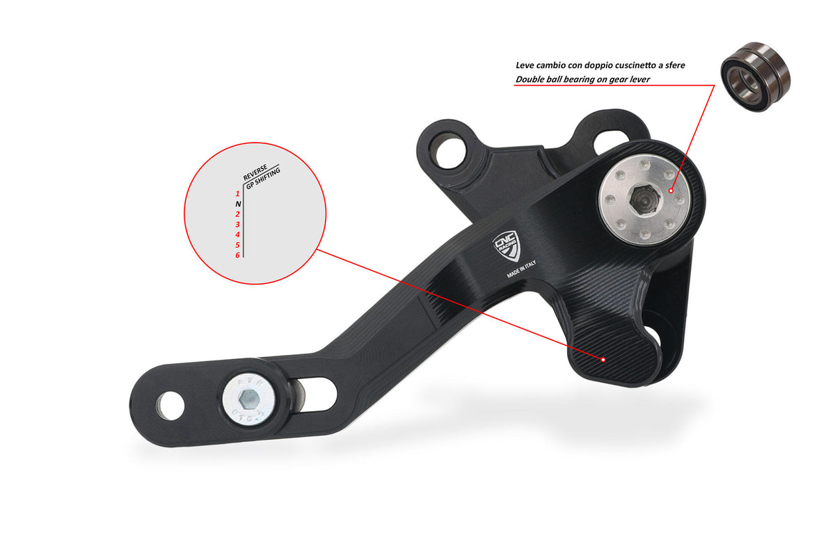 CNC Racing Gear Lever Reverse Shift (GP) for Ducati Multistrada V4 / V4 S / V4 Pikes Peak / V4 RS / V4 Rally – Slide