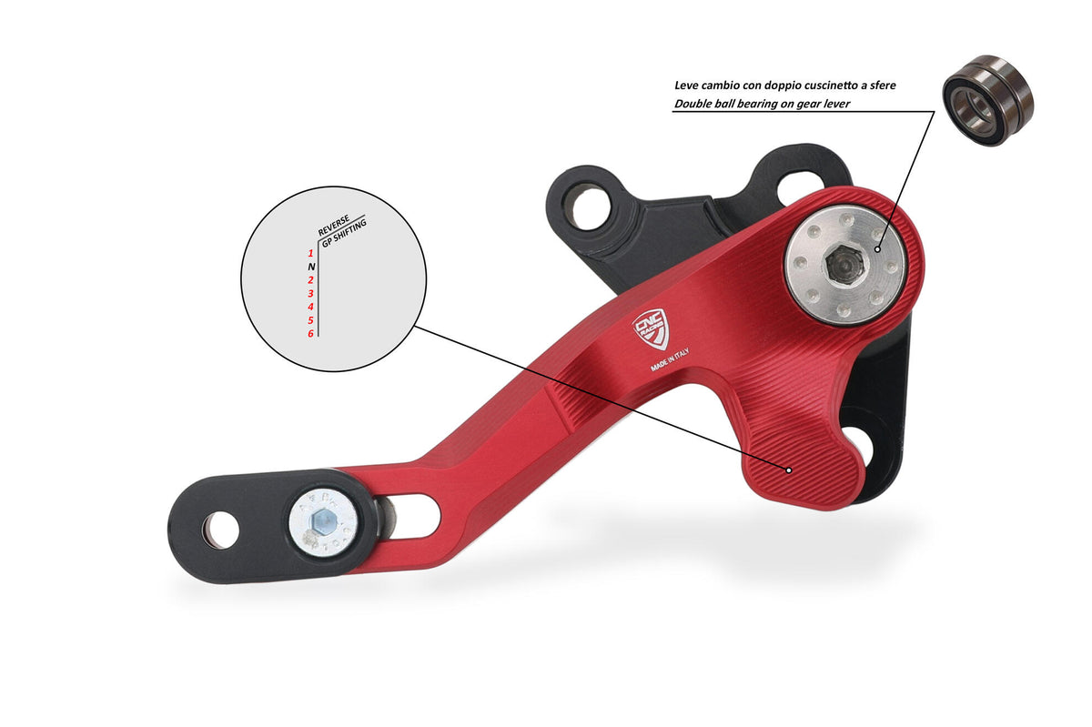 CNC Racing Gear Lever Reverse Shift (GP) for Ducati Multistrada V4 / V4 S / V4 Pikes Peak / V4 RS / V4 Rally – Slide