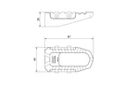 CNC Racing Footpegs kit TOURING – driver - CNC Racing image 6