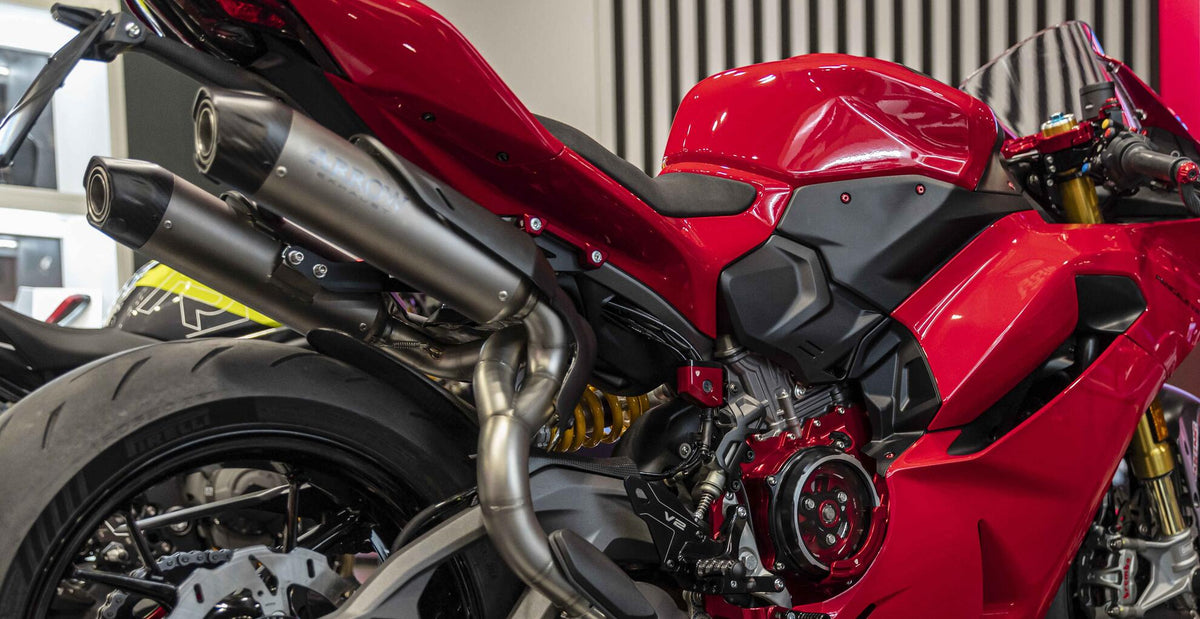 CNC Racing Hole Cover Plates & Tie – Down Strap Supports for Ducati Panigale V2 and Streetfighter V2 MY2025 - CNC Racing image 2