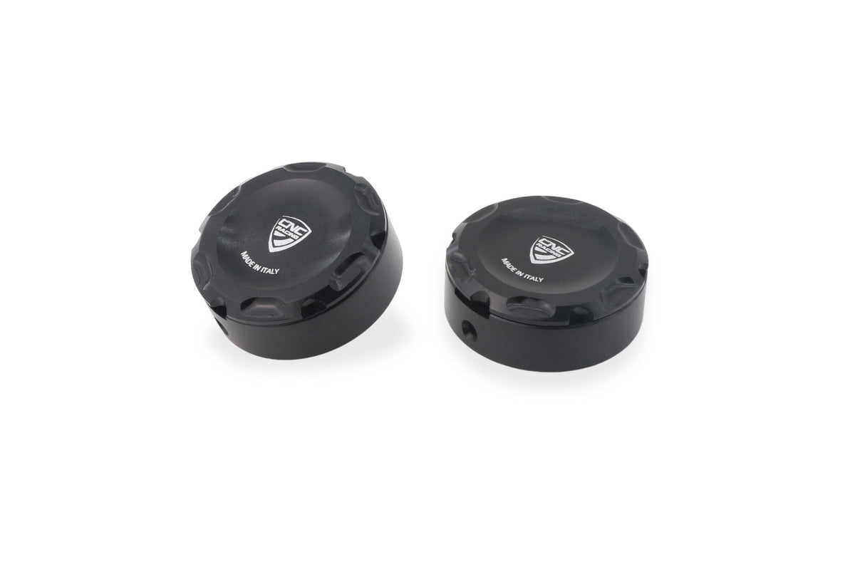 CNC Racing Central Bolt Caps Kit for OEM Rearsets for Ducati