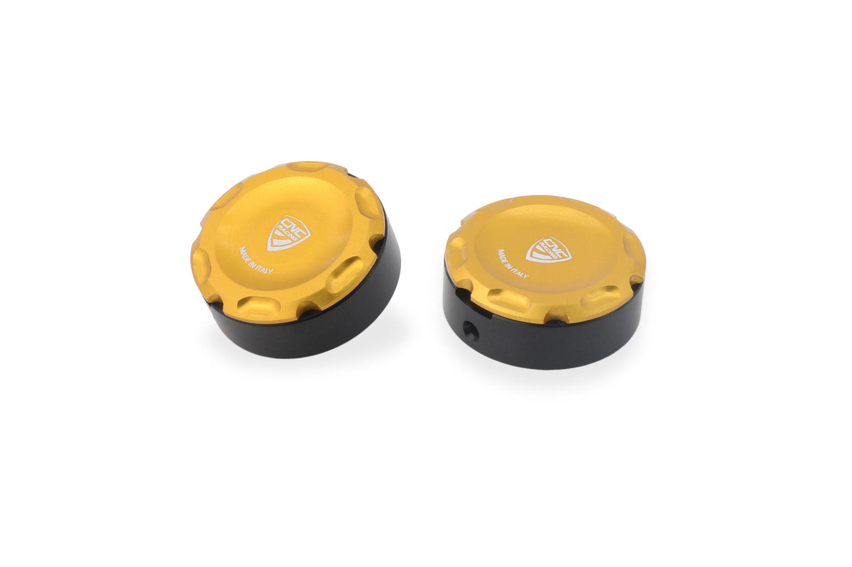 CNC Racing Central Bolt Caps Kit for OEM Rearsets for Ducati
