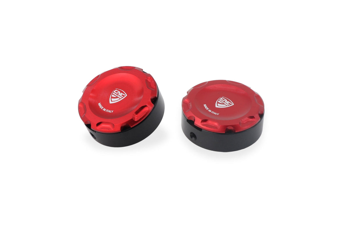 CNC Racing Central Bolt Caps Kit for OEM Rearsets for Ducati