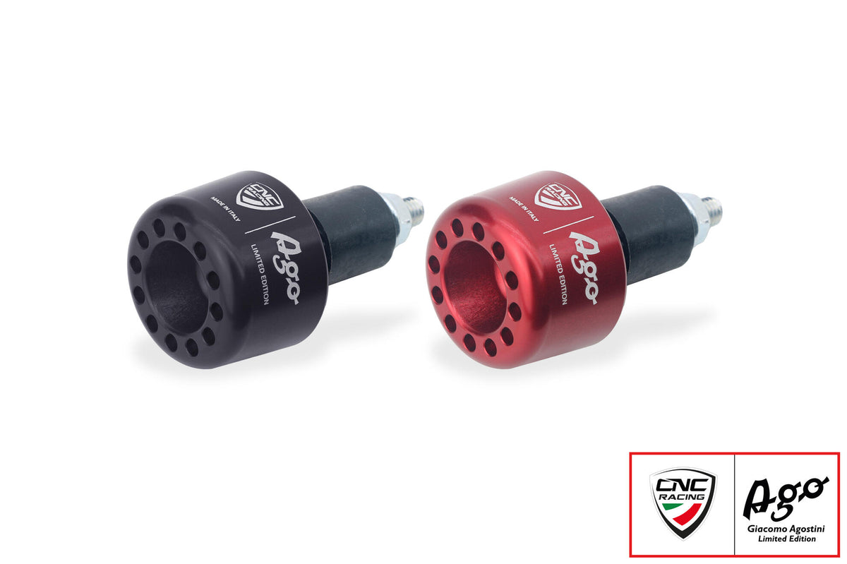 CNC Racing Handlebar cap left side – Giacomo Agostini Limited Edition - CNC Racing