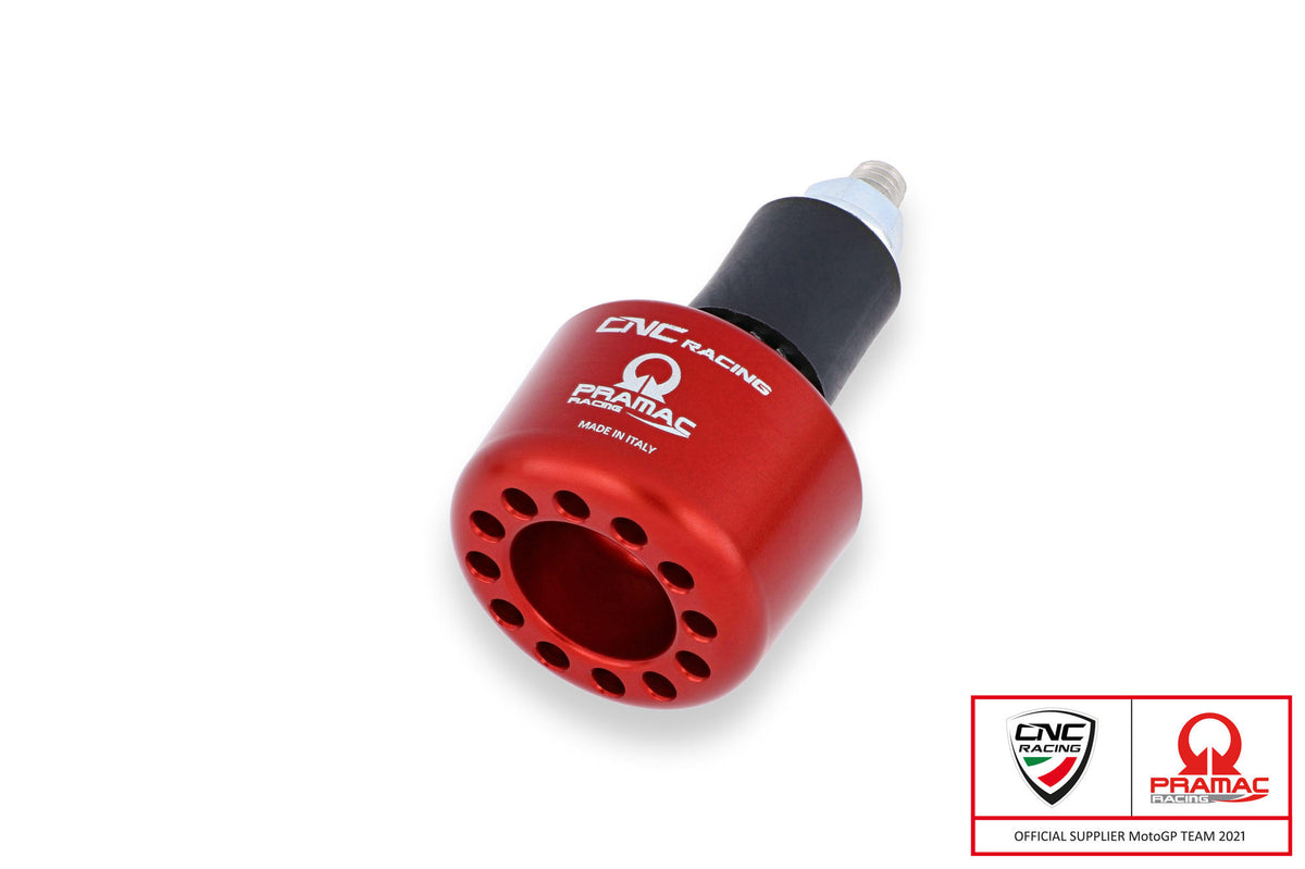 CNC Racing Handlebar cap left side Pramac Racing limited Edition