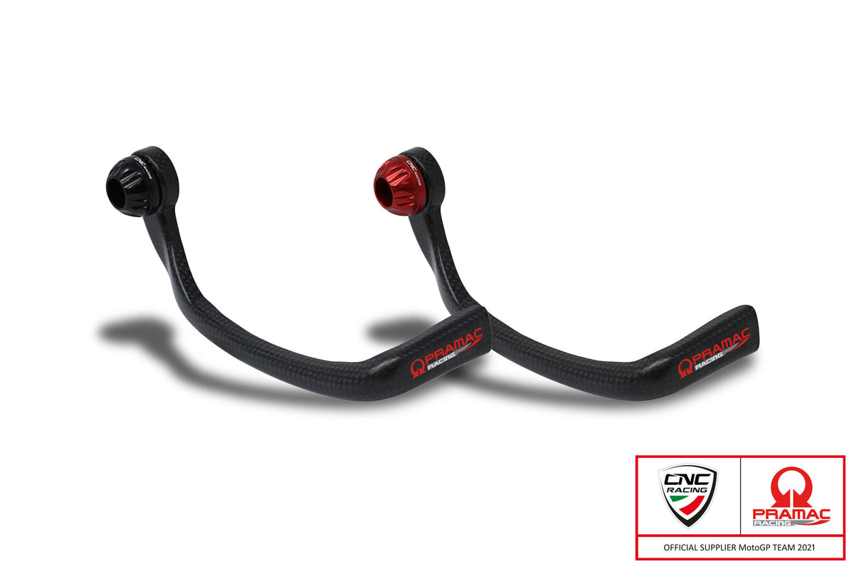 CNC Racing Brake-Guard Carbon Race – Protection front brake lever matt carbon Pramac Racing Limited Edition - CNC Racing