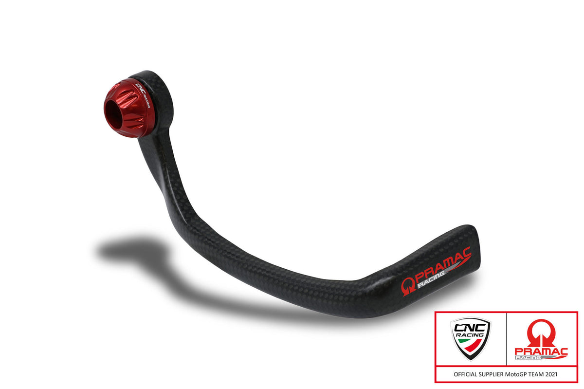 CNC Racing Brake-Guard Carbon Race – Protection front brake lever matt carbon Pramac Racing Limited Edition