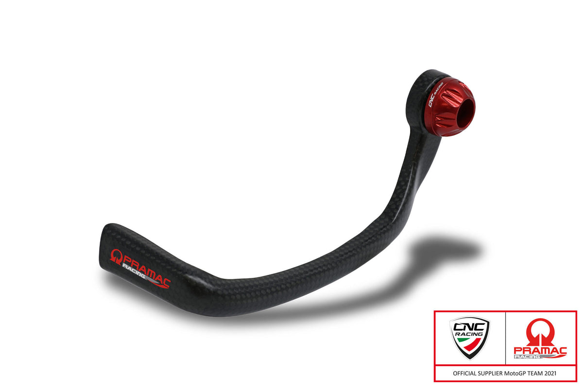 CNC Racing Clutch-Guard Carbon Race – Protection clutch lever glossy carbon Pramac Racing Limited Edition
