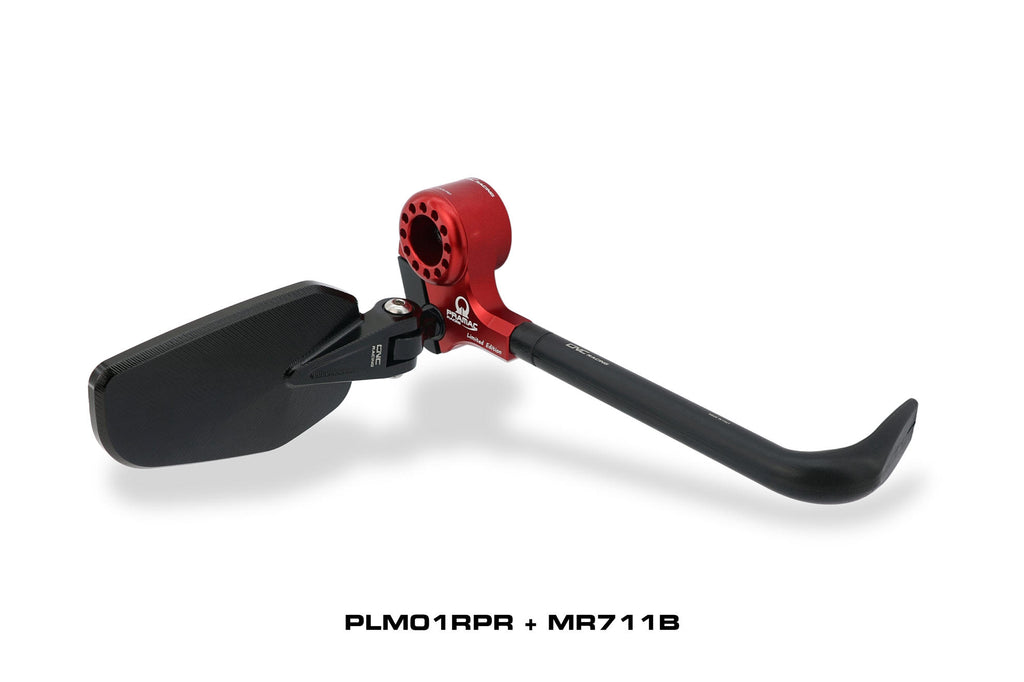 CNC Racing Lever-Guard Street – Protection front brake lever with bar-end mirror housing – Pramac Racing Limited Edition - CNC Racing image 2