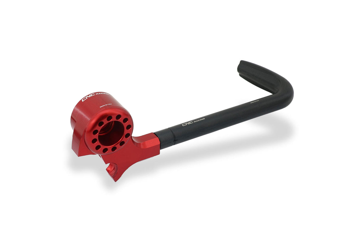 CNC Racing Lever-Guard Street – Protection front brake lever with bar-end mirror housing