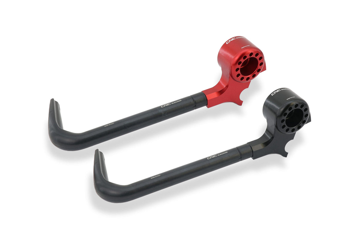 CNC Racing Lever-Guard Street – Clutch lever protector with bar-end mirror housing - CNC Racing