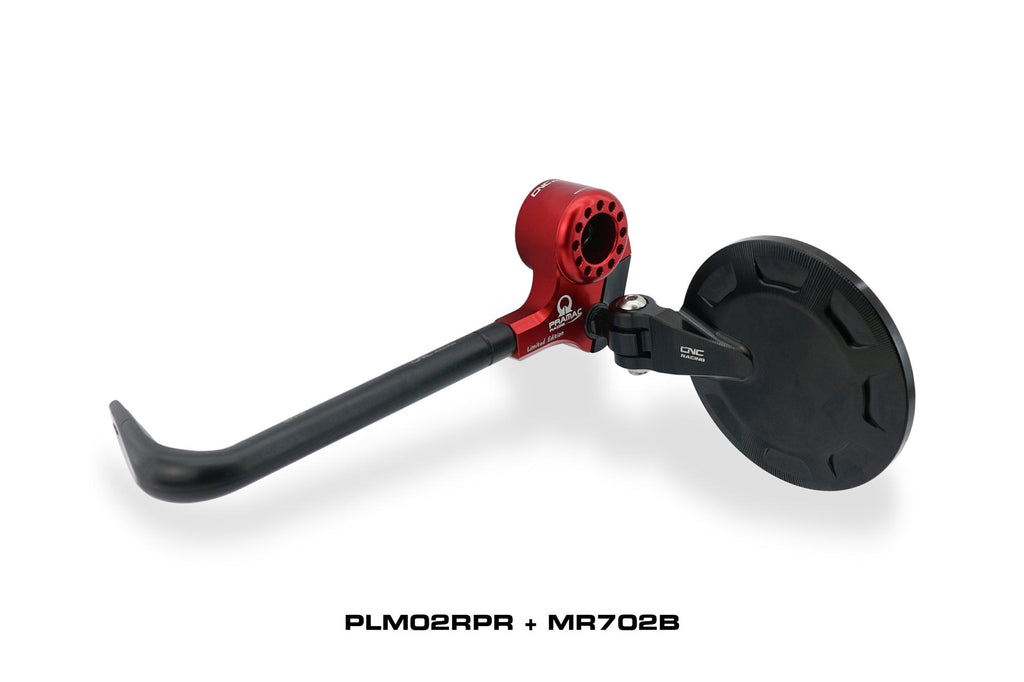 CNC Racing Lever-Guard Street – Clutch lever protector with bar-end mirror housing – Pramac racing Limited Edition - CNC Racing image 2