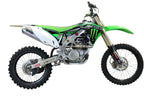 GPR exhaust Kawasaki Kx 450 F 2012-2015, Pentacross Titanium, Racing full system exhaust, including removable db killer/spark arrestor - GPR Exhausts