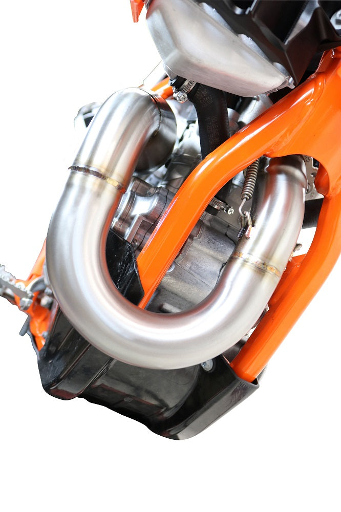GPR exhaust Gas Gas MC 450F 2021-2023, Pentacross FULL Titanium, Racing full system exhaust, including removable db killer/spark arrestor - GPR Exhausts