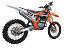 GPR exhaust Gas Gas EC 450F 2021-2023, Pentacross FULL Titanium, Racing full system exhaust, including removable db killer/spark arrestor - GPR Exhausts