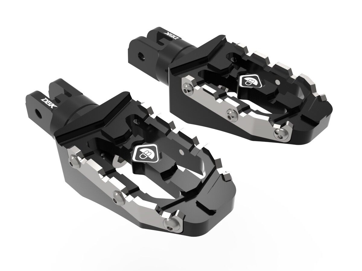DBK Ducati Adjustable Off-Road Pilot Pedals Kit (Ø6mm Pin)