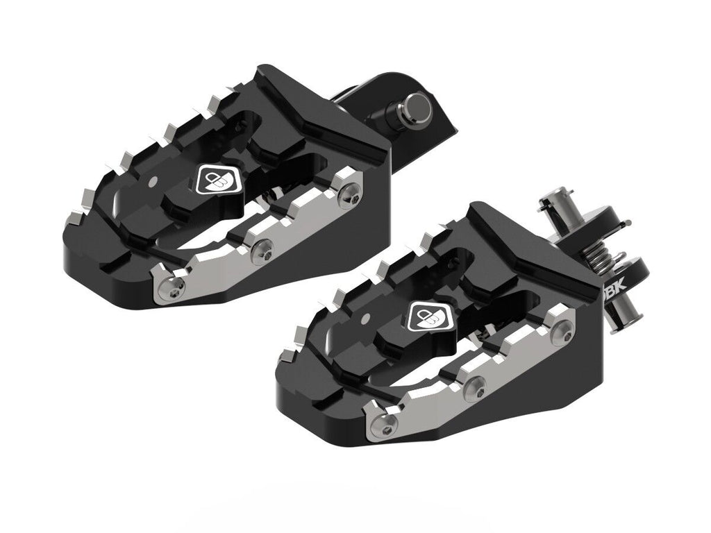 DBK Ducati Off-Road Pilot Footpegs Kit (Pin Ø8mm.)