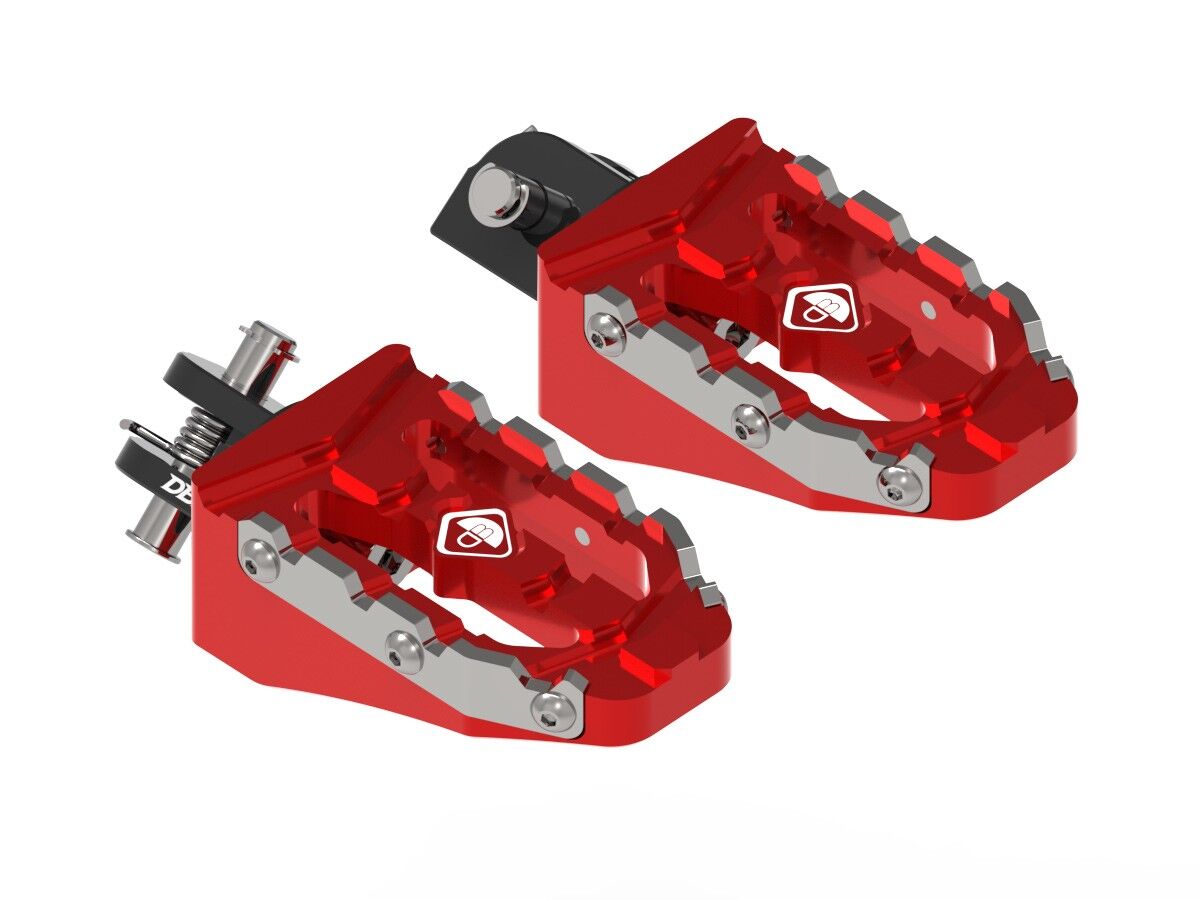 DBK Ducati Off-Road Pilot Footpegs Kit (Pin Ø8mm.)