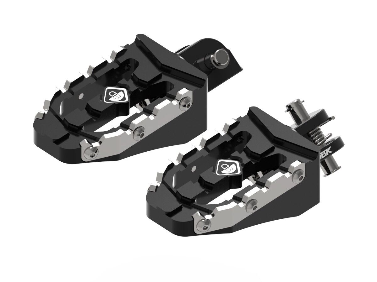 DBK Ducati Off-Road Pilot Footpegs Kit (Pin Ø8mm.)