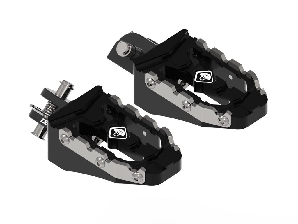 DBK Ducati Off-Road Pilot Footpegs Kit (Pin Ø8mm.)