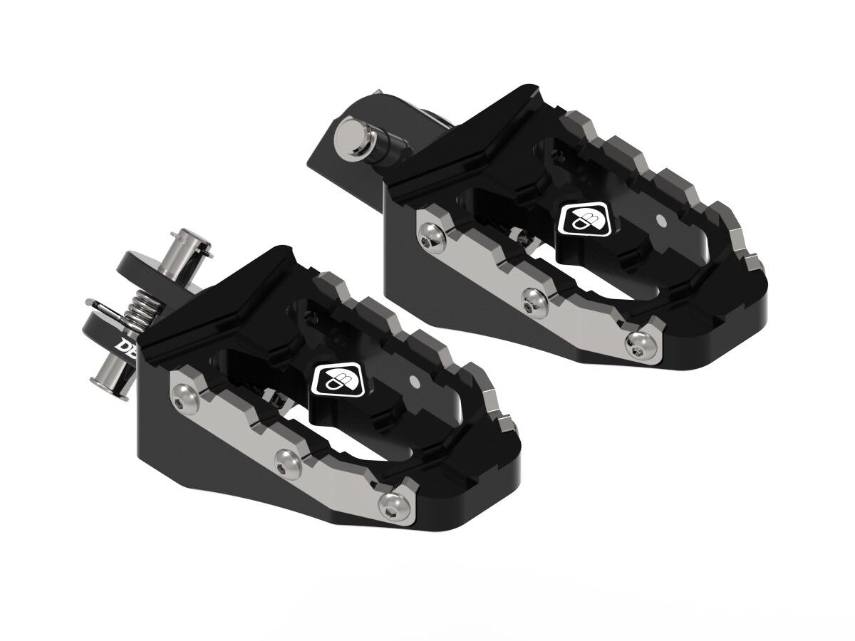 DBK Ducati Off-Road Pilot Footpegs Kit (Pin Ø8mm.)