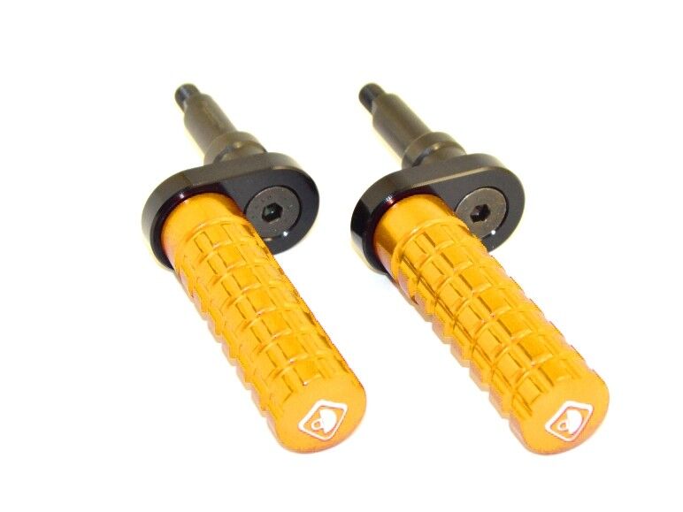 DBK Adjustable Foot Pegs Scrambler