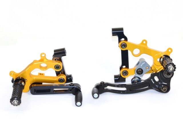 DBK Adjustable Rearset SBK Panigale