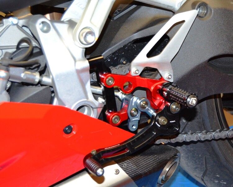 DBK Adjustable Rearset SBK Panigale