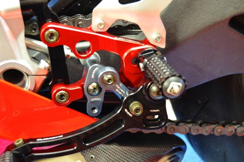 DBK Adjustable Rearset SBK Panigale