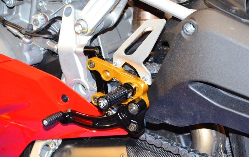 DBK Adjustable Rearset SBK Panigale